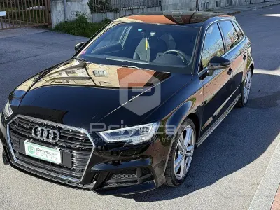 Usata Audi A3 Sportback Business 150 CV (110 kW) 2019 Nero Utilitaria