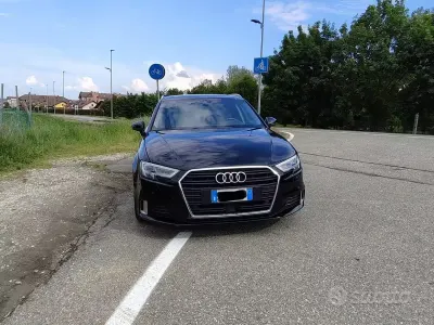 Usata Audi A3 Sport 150 CV (110 kW) 2017 Nero Berlina