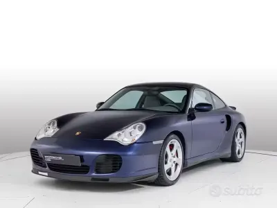 Usata Porsche 911 Turbo 420 CV (308 kW) 2001 Blu Coupé