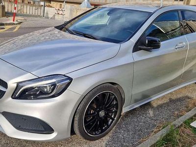 Usata Mercedes A200 Premium 136 CV (100 kW) 2016 Argento Berlina