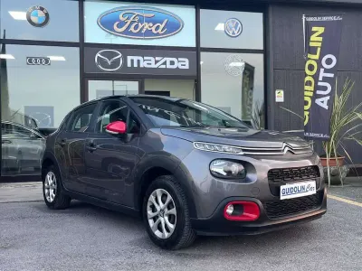 Usata Citroën C3 PureTech 82 CV (60 kW) 2018 Argento Utilitaria