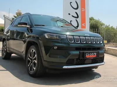 Usata Jeep Compass Limited 131 CV (96 kW) 2021 Verde SUV