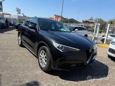 Brugt Alfa Romeo Stelvio Business 190 HK (139 kW) 2019 Sort SUV