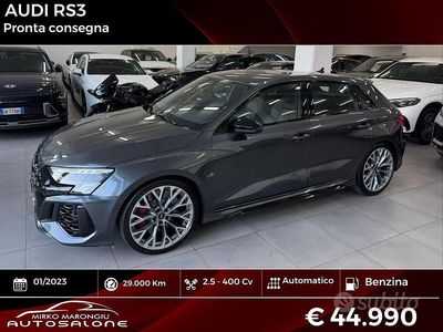 Usata Audi A3 Ambiente 400 CV (294 kW) 2023 Grigio Berlina
