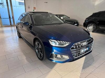 Usata Audi A4 Advanced Plus 204 CV (150 kW) 2022 Blu Station wagon