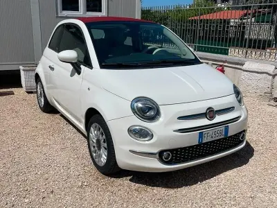 Usata Fiat 500 Lounge 69 CV (50 kW) 2016 Bianco Cabrio