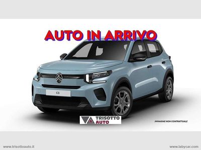 Nuova Citroën C3 101 CV (74 kW) 2025 Blu/azzurro Utilitaria