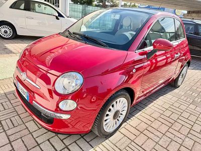 Usata Fiat 500 Lounge 69 CV (50 kW) 2012 Rosso Utilitaria