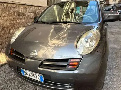 Usata Nissan Micra Acenta 80 CV (58 kW) 2003 Grigio Utilitaria