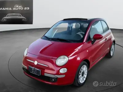 Usata Fiat 500 S 85 CV (62 kW) 2012 Rosso Cabrio