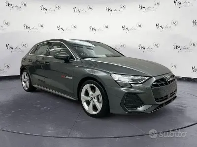 Usata Audi A3 S-Line 150 CV (110 kW) 2025 Grigio Berlina
