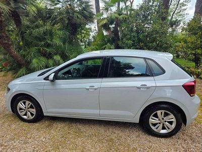 Usata VW Polo Comfortline 95 CV (69 kW) 2019 Bianco Utilitaria