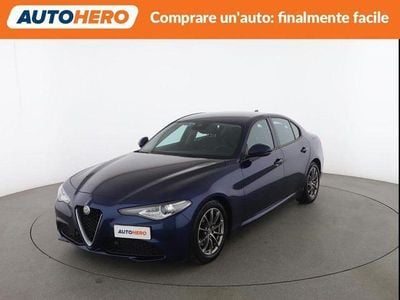 Usata Alfa Romeo Giulia Super 180 CV (132 kW) 2017 Blu Berlina
