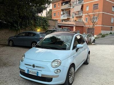 Usata Fiat 500 100 CV (73 kW) 2007 Blu Utilitaria