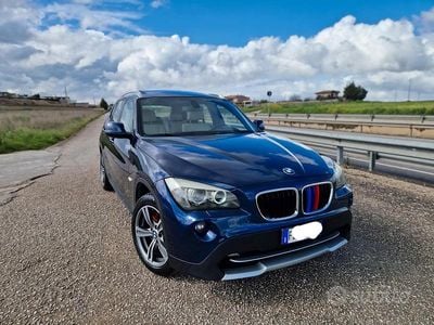 Usata BMW X1 163 CV (119 kW) 2011 Blu SUV