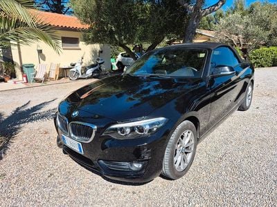 Usata BMW 218 2019 Nero Cabrio