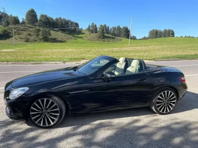 Usata Mercedes SLK200 184 CV (135 kW) 2011 Nero Cabrio