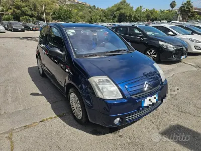 Brugt Citroën C2 68 HK (50 kW) 2004 Blå Hatchback