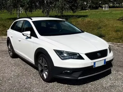 Usata Seat Leon X-Perience 4Drive 150 CV (110 kW) 2015 Bianco Station wagon