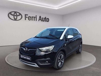 Usata Opel Crossland X S 99 CV (72 kW) 2017 Nero SUV