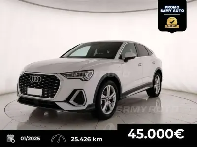 Usata Audi Q3 Sportback S-Line 150 CV (110 kW) 2025 Bianco SUV
