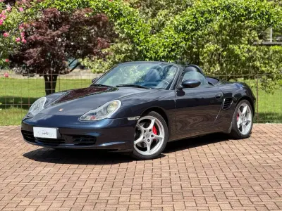 Usata Porsche 986 Boxster 260 CV (191 kW) 2004 Blu/azzurro Cabrio