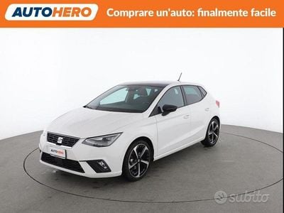 Usata Seat Ibiza FR 110 CV (80 kW) 2023 Bianco Utilitaria
