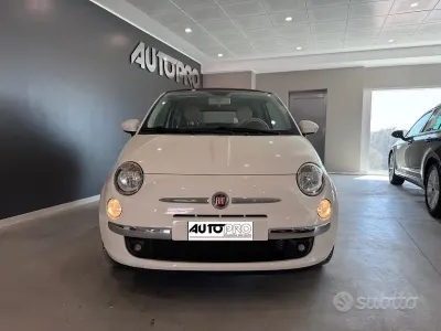 Usata Fiat 500C Pop 69 CV (50 kW) 2014 Bianco Cabrio
