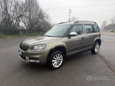 Usata Skoda Yeti Outdoor Design Edition 110 CV (80 kW) 2015 Verde SUV
