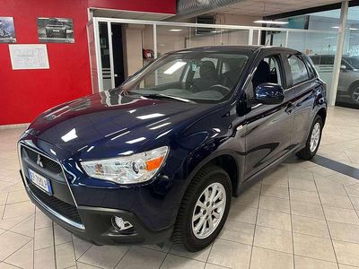 Usata Mitsubishi ASX Invite 150 CV (110 kW) 2013 Blu/azzurro SUV