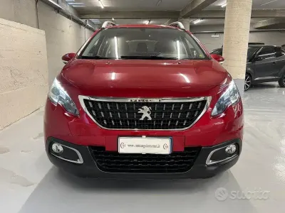 Usata Peugeot 2008 83 CV (61 kW) 2018 Rosso SUV