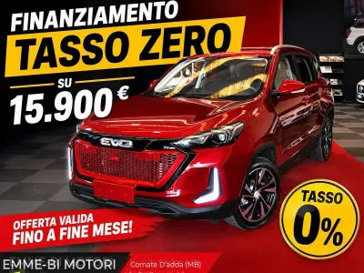 Nuova EVO Evo 5 126 CV (92 kW) 2026 Rosso SUV