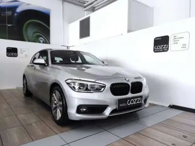 Usata BMW 118 Advantage 136 CV (100 kW) 2018 Argento Utilitaria
