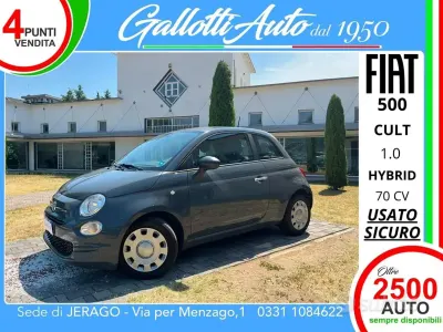 Usata Fiat 500 69 CV (50 kW) 2022 Grigio carrara Utilitaria