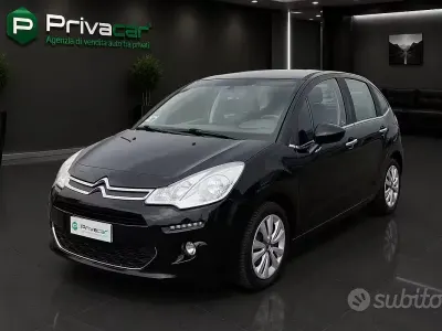 Usata Citroën C3 Seduction 68 CV (50 kW) 2015 Nero Utilitaria