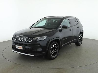 Nero Usata 2021 Jeep Compass Limited SUV | 18.399 € (Cara)