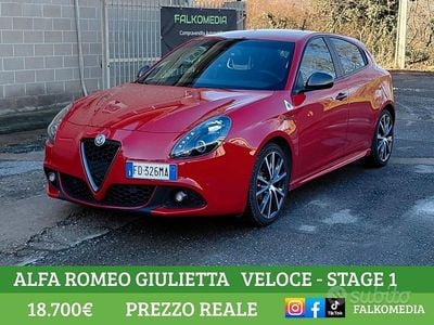 Usata Alfa Romeo Giulietta Veloce 241 CV (177 kW) 2016 Rosso Utilitaria