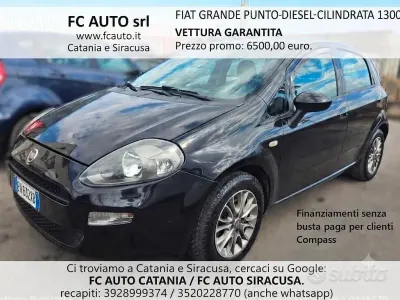 Usata Fiat Punto Sport 95 CV (69 kW) 2012 Nero Utilitaria