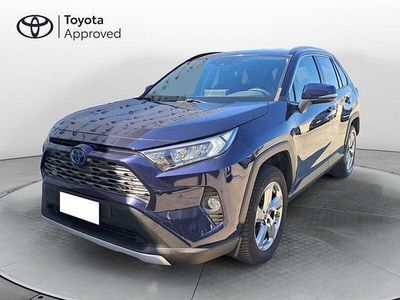 Usata Toyota RAV4 Hybrid 218 CV (160 kW) 2021 Blu SUV