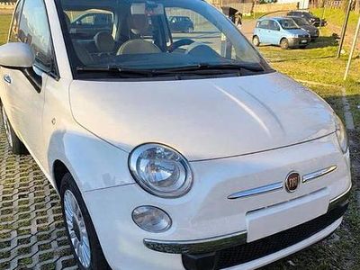 Usata Fiat 500 Lounge 69 CV (50 kW) 2013 Bianco Utilitaria