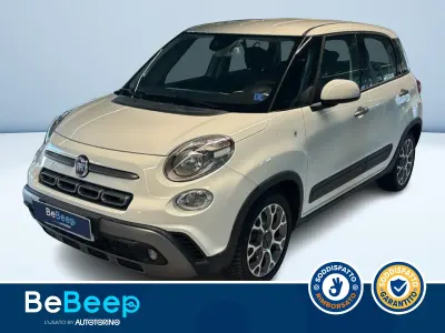 Usata Fiat 500L Cross 95 CV (69 kW) 2020 Bianco pastello Monovolume