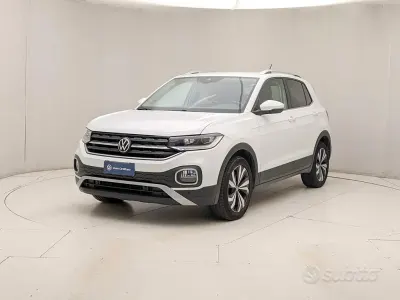 Usata VW T-Cross Advance 110 CV (80 kW) 2021 Bianco SUV