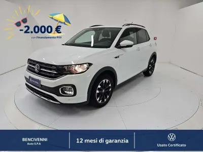 Usata VW T-Cross Style 95 CV (69 kW) 2022 Bianco SUV