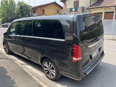 Usata Mercedes V250 Premium 190 CV (139 kW) 2021 Nero Monovolume