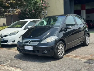 Usata Mercedes A150 Avantgarde 95 CV (69 kW) 2007 Nero Coupé