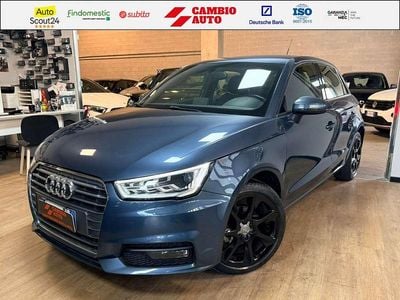 Usata Audi A1 Sportback S-Line 90 CV (66 kW) 2016 Blu/azzurro Utilitaria