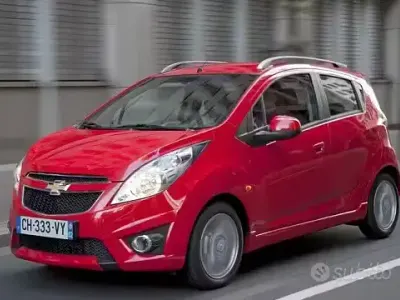 Usata Chevrolet Spark LS 68 CV (50 kW) 2011 Rosso Utilitaria