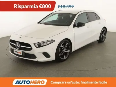 Usata Mercedes A180 116 CV (85 kW) 2018 Bianco Berlina