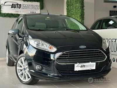 Usata Ford Fiesta Titanium 75 CV (55 kW) 2017 Nero Berlina