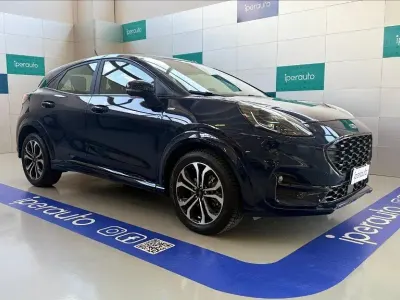 Usata Ford Puma ST-Line 125 CV (91 kW) 2022 Blu pastello SUV